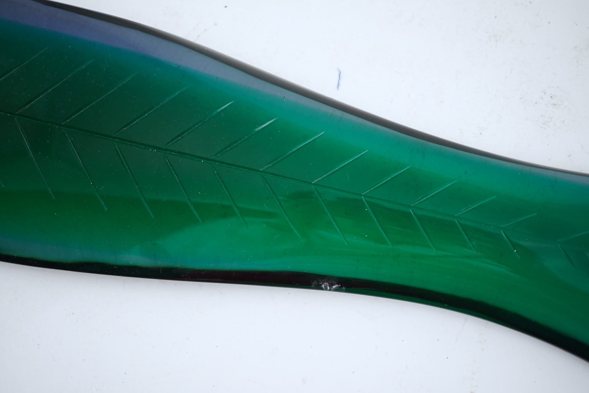 Flavio Poli (Italian, 1900-1984) for Seguso Vetri D'Arte: A Murano sommerso glass fish